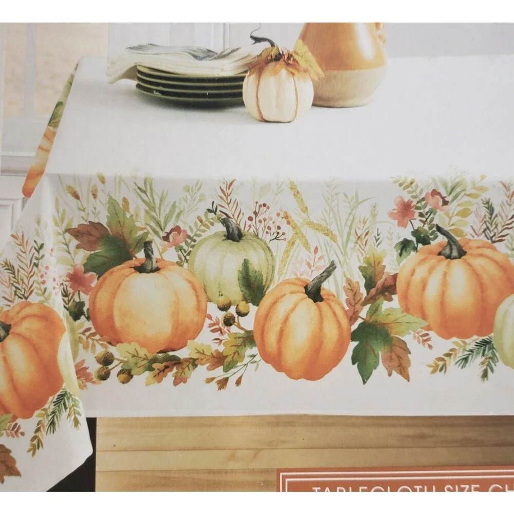 Printed Fabric Tablecloth,70